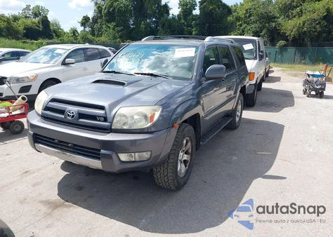 2004 Toyota 4Runner Sr5 Sport V8 из США, поврежденный, VIN JTEBT14R940044188